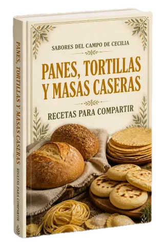 Panes, Tortillas y Masas Caseras · libro digital